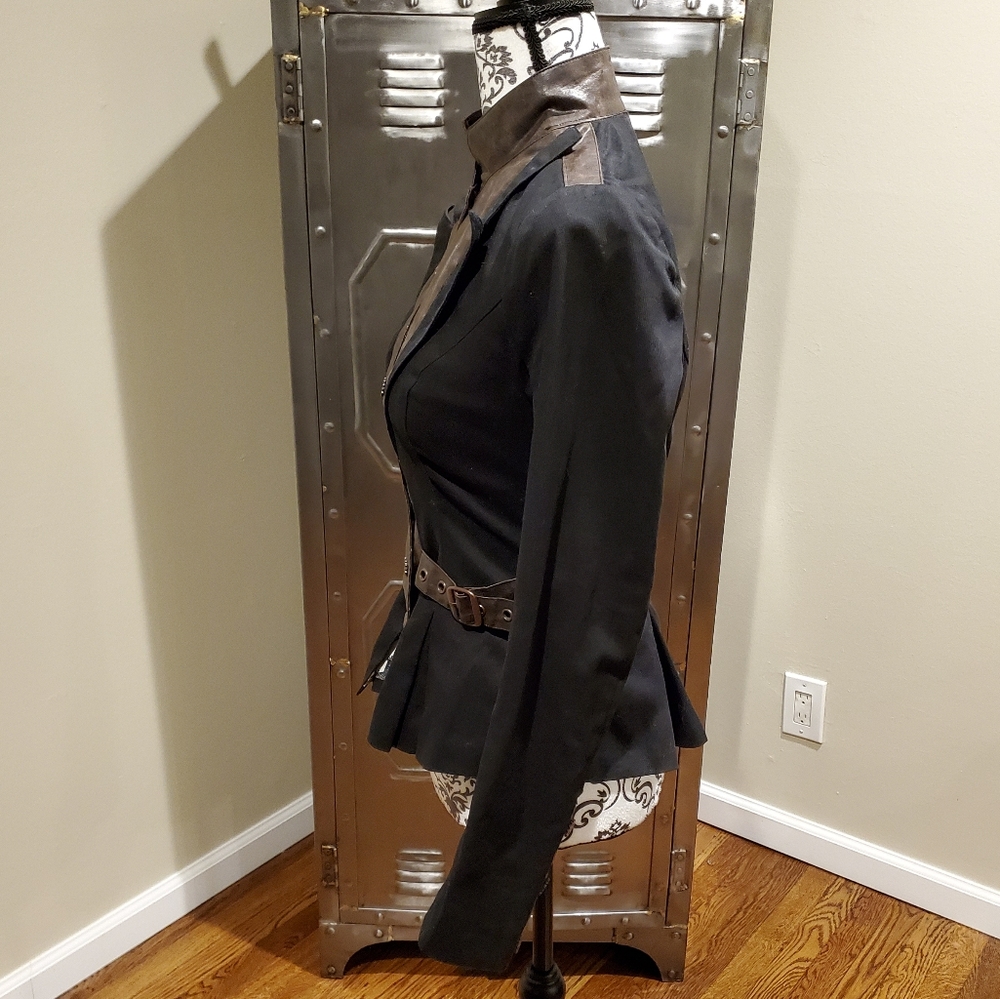 SOLD Lip Service Step in Time Steampunk Jacket - Picture 5 of 5